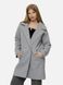 Жіноче демісезонне пальто оверсайз 48 колір сірий ЦБ-00210792 SKT000890758 фото 1