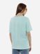 Жіноча футболка оверсайз 42 колір бірюзовий ЦБ-00219236 SKT000906762 фото 3