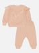 Костюм з штанами для дівчинки 74 колір персиковий ЦБ-00224901 SKT000921305 фото 1