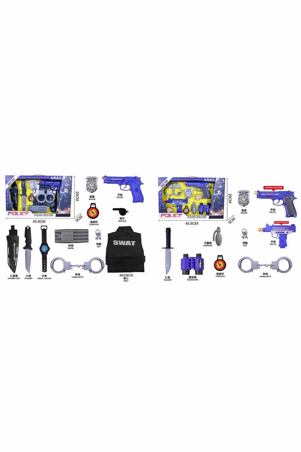 Игровой набор с оружием Полиция цвет разноцветный ЦБ-00198349 SKT000863573 фото
