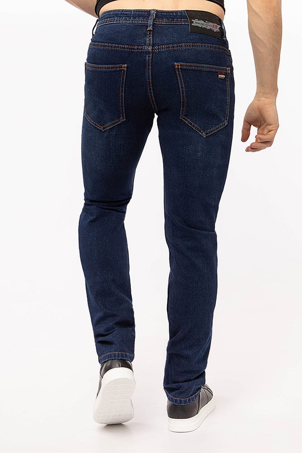 Чоловічі джинси 58 колір темно-синій ЦБ-00203306 SKT000873877 фото