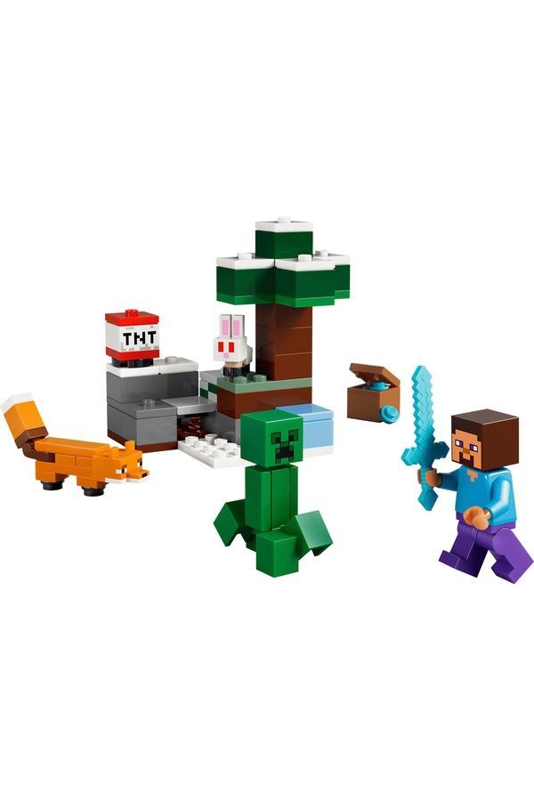 Конструктор Lego Пригоди Стіва в тайзі 21583 ЦБ-00290966 фото