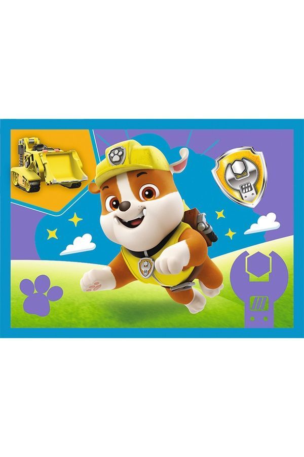 Пазли Trefl &laquo;4in1: Paw Patrol. Запуск цуценят&raquo; Trefl 34628 ЦБ-00289362 фото