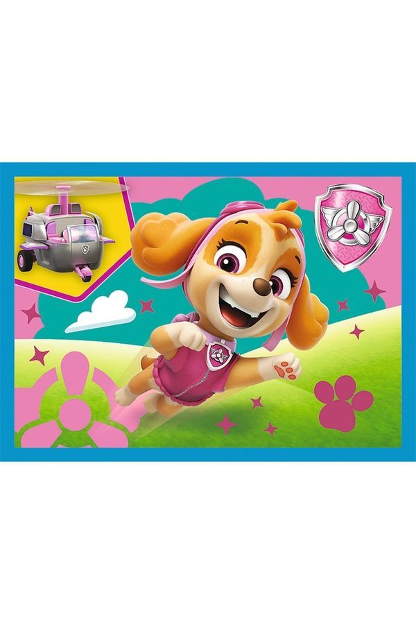 Пазли Trefl &laquo;4in1: Paw Patrol. Запуск цуценят&raquo; Trefl 34628 ЦБ-00289362 фото