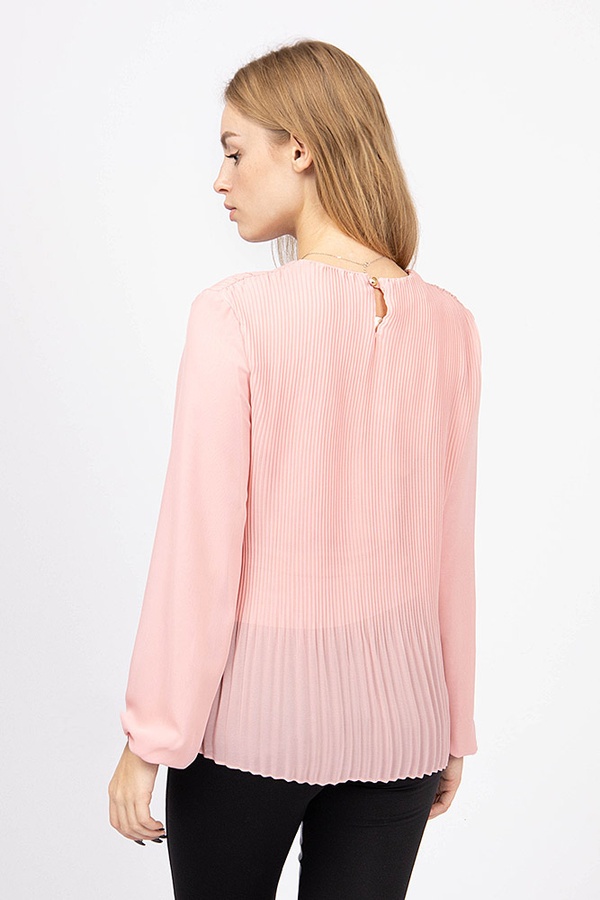 Блуза женская 40 цвет розовый ЦБ-00176175 SKT000588558 фото