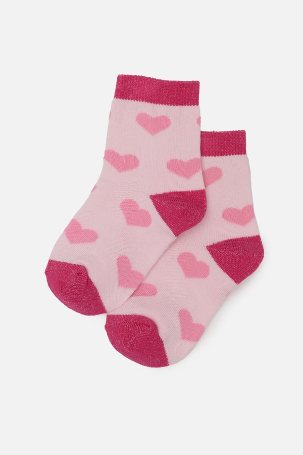 Шкарпетки для дівчинки 20-21 колір світло-рожевий ЦБ-00244193 SKT000978141 фото