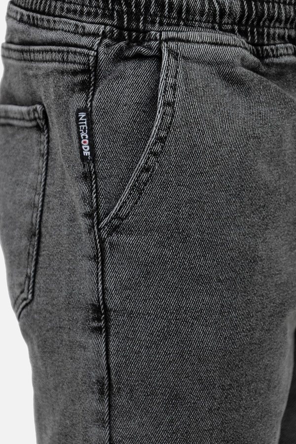Мужские джинсовые джогеры 44 цвет серый ЦБ-00241661 SKT000962332 фото