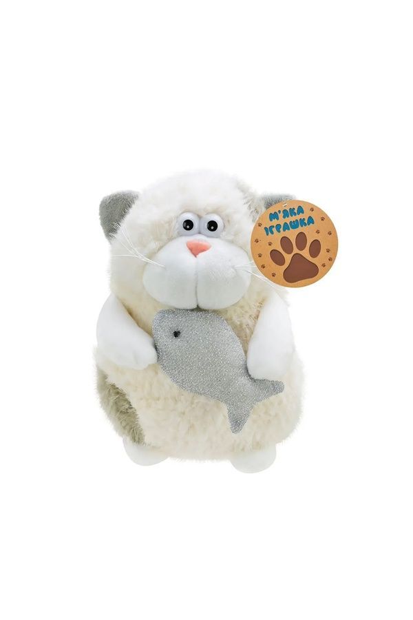 Мягкая игрушка &laquo;Кот с рыбкой&raquo; C6302 ЦБ-00292326 фото