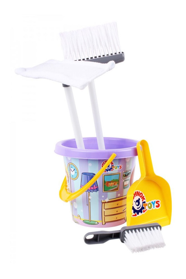Іграшка "Набір для прибирання" колір різнокольоровий ЦБ-00108910 SKT000434783 фото