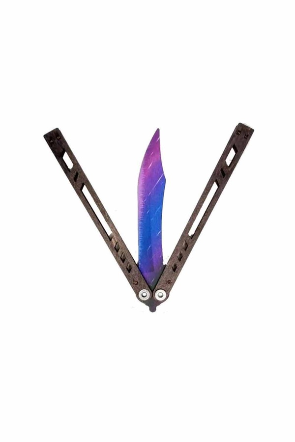 Сувенирный нож модель SO-2 «БАБОЧКА STARFALL» цвет разноцветный ЦБ-00192140 SKT000848208 фото
