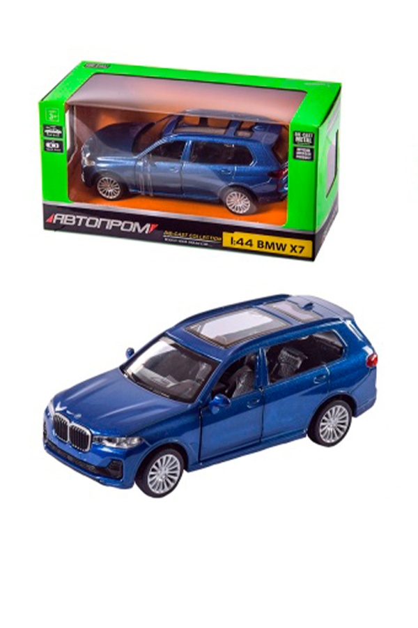 Металлическая машинка BMW X7 цвет разноцветный ЦБ-00204176 SKT000875490 фото
