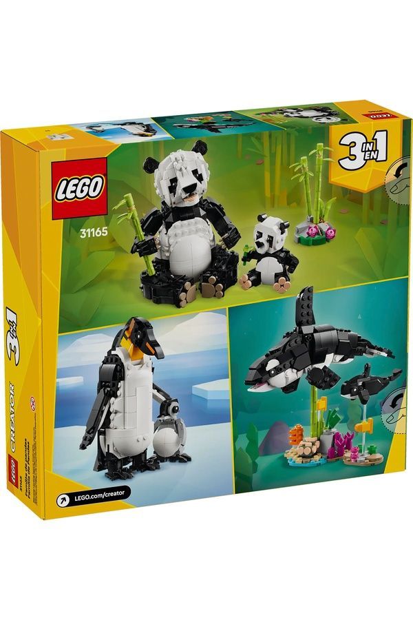 Конструктор LEGO Creator - Дикі тварини: пандові 31165 ЦБ-00283680 фото
