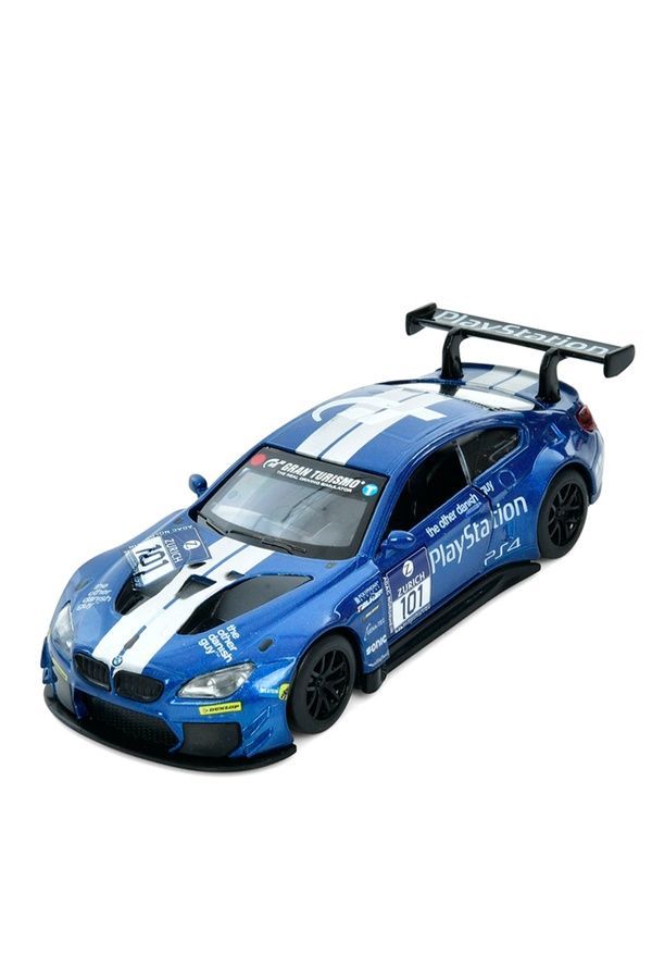 Металлическая модель спортивного автомобиля BMW M6 GT3 АВТОПРОМ 4369 ЦБ-00259182 фото