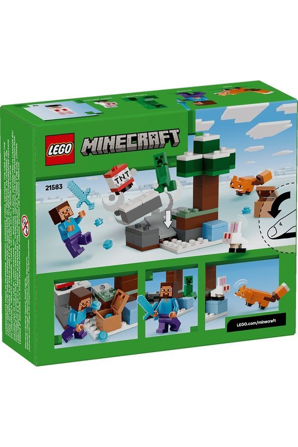 Конструктор Lego Пригоди Стіва в тайзі 21583 ЦБ-00290966 фото