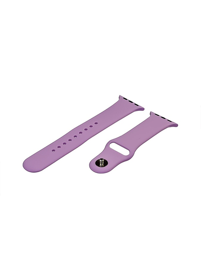 Ремешок силиконовый для Apple Watch Sport Band 42/44/45 цвет лавандовый ЦБ-00230844 SKT000935591 фото