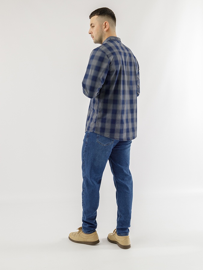 Чоловічі джинси 54 колір синій ЦБ-00227240 SKT000925786 фото