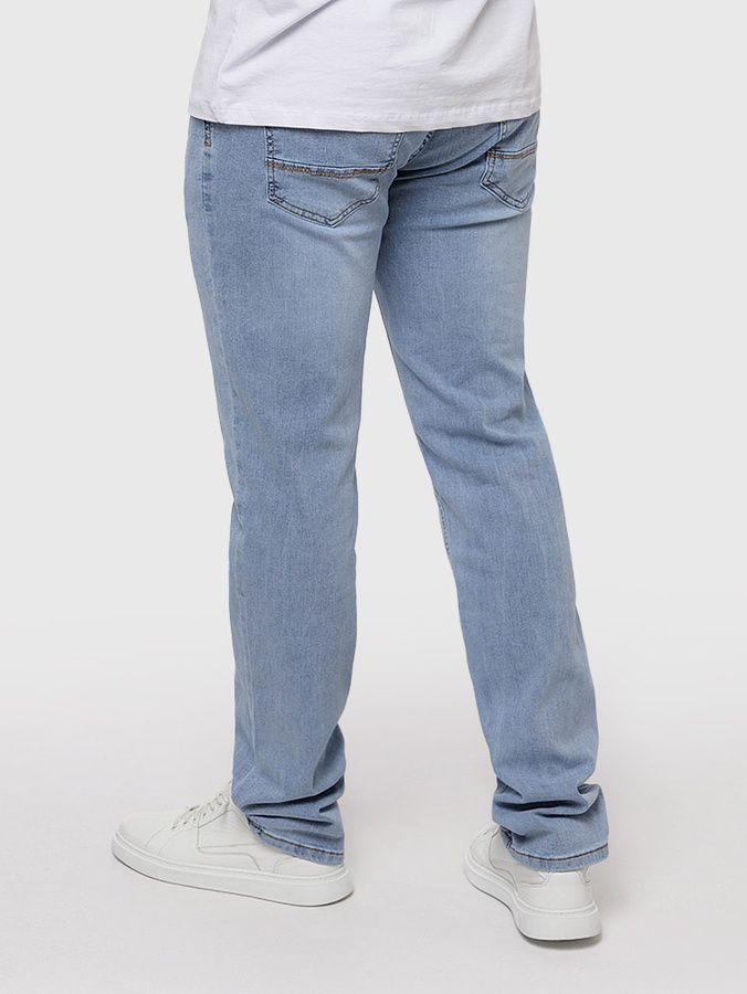 Мужские джинсы регуляр 48 цвет голубой ЦБ-00220233 SKT000909205 фото