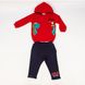 Костюм червоний для хлопчика: кофта та штани 86 колір червоний ЦБ-00138244 SKT000487083 фото 1