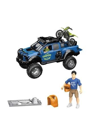 Игровой набор OTAMANKO Автотуризм Внедорожник с квадроциклом и мотоциклом OTAMANKO 532.02.95 ЦБ-00292999 фото