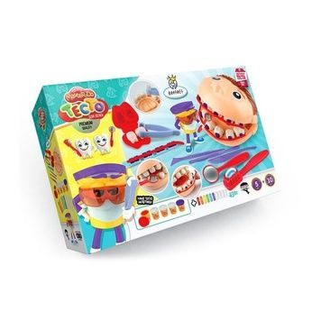 Тесто для лепки "Master Do" ДАНТИСТ" Danko Toys TMD-12-01U ЦБ-00087140 фото