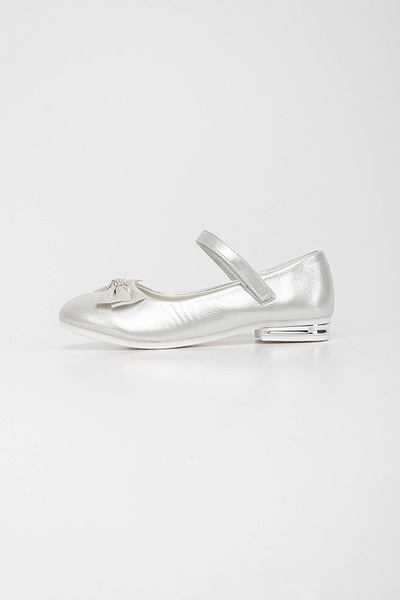 Туфлі на дівчинку колір срібний ЦБ-00169121 SKT000567054 фото