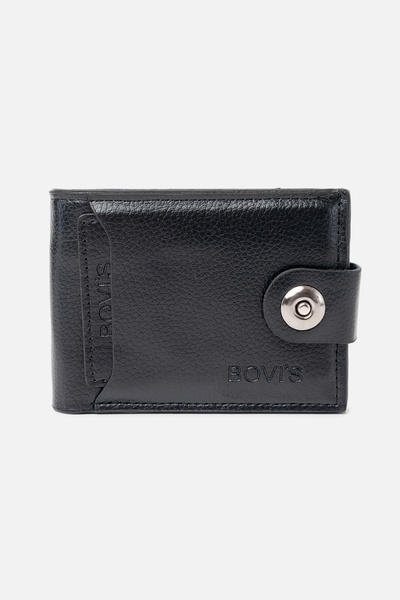 Чоловічий гаманець колір чорний ЦБ-00244435 SKT000978811 фото