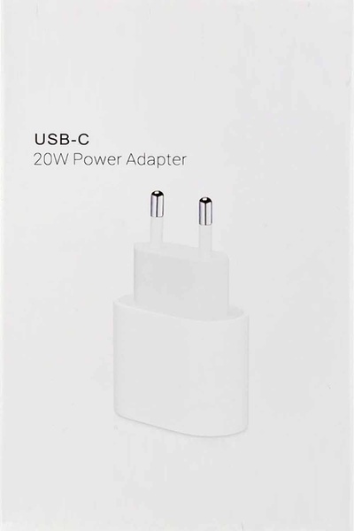 Мережевий зарядний пристрій Apple iPhone 12 20W USB-C колір білий ЦБ-00195333 SKT000856848 фото