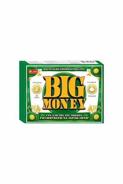 Настільна економічна гра Big Money колір різнокольоровий ЦБ-00196094 SKT000858601 фото