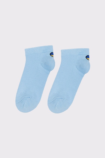 Жіночі шкарпетки 35-38 колір блакитний ЦБ-00195017 SKT000855790 фото
