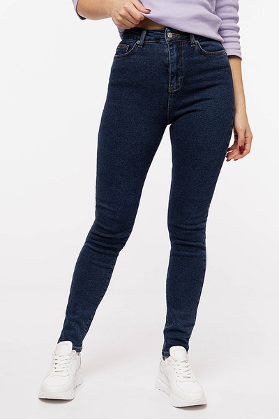 Жіночі джинси 38 колір темно-синій ЦБ-00201398 SKT000870233 фото