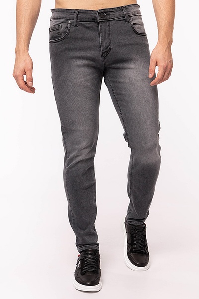 Мужские джинсы 58 цвет темно-серый ЦБ-00197497 SKT000861173 фото