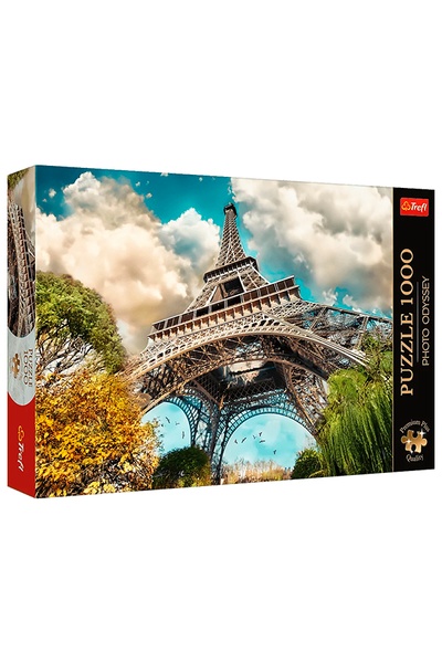 Пазли "Фото Одісея" - Ейфелева вежа в Парижі - Франція колір різнокольоровий ЦБ-00253501 SKT001002178 фото