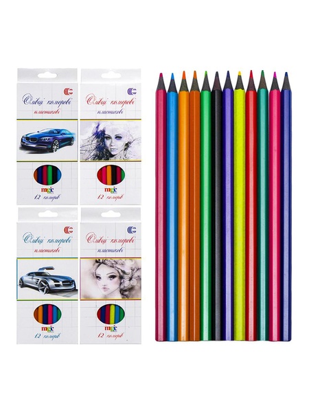 Цветные карандаши цвет разноцветный ЦБ-00225634 SKT000922455 фото