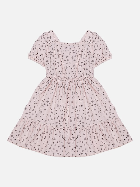 Сукня літня для дівчинки 128 колір персиковий ЦБ-00216959 SKT000901811 фото