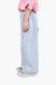 Джинсы wide leg для девочки цвет голубой 152 ЦБ-00290462 фото 2