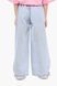 Джинсы wide leg для девочки цвет голубой 152 ЦБ-00290462 фото 3
