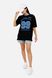 Жіноча футболка з коротким рукавом 44 колір чорний ЦБ-00253755