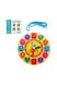Дерев'яна іграшка "Годинник" колір різнокольоровий ЦБ-00212781 SKT000892469 фото 2