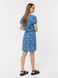 Жіноча коротка сукня 46 колір синій ЦБ-00219334 SKT000907124 фото 3