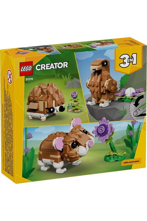 Конструктор Lego Чарівний хом'як з квіткою 31376 ЦБ-00290971 фото
