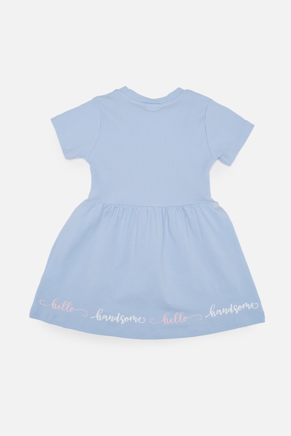 Сукня з коротким рукавом для дівчинки 110 колір блакитний ЦБ-00245133 SKT000980590 фото