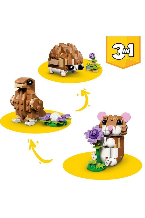 Конструктор Lego Чарівний хом'як з квіткою 31376 ЦБ-00290971 фото