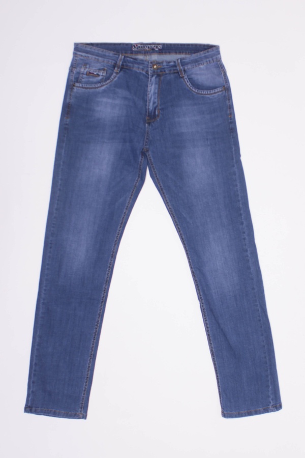 Мужские джинсы 48 цвет голубой ЦБ-00193245 SKT000851304 фото
