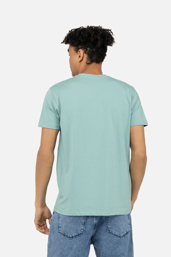 Мужская футболка с коротким рукавом 46 цвет мятный ЦБ-00243206 SKT000967426 фото