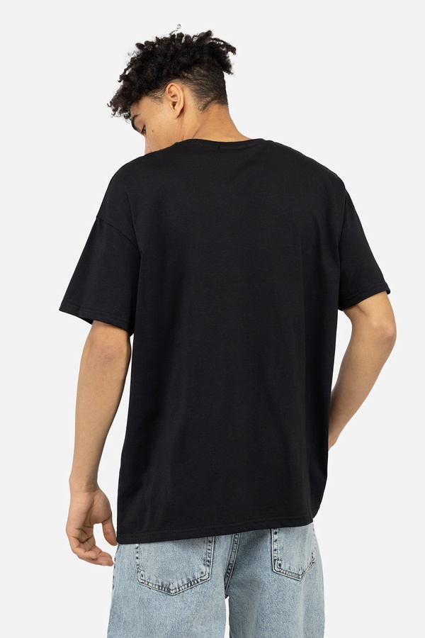 Чоловіча футболка 44 колір чорний ЦБ-00242142 SKT000963659 фото