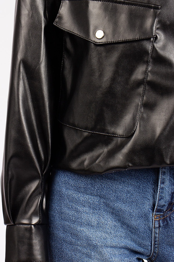 Куртка жіноча 42 колір чорний ЦБ-00176535 SKT000589407 фото