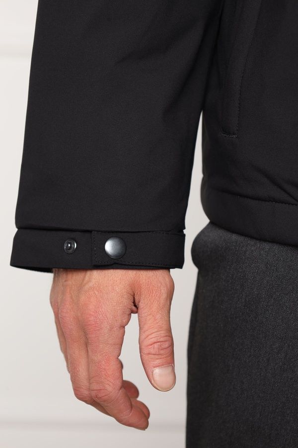 Куртка короткая для мужчин цвет черный 52 ЦБ-00297607 фото