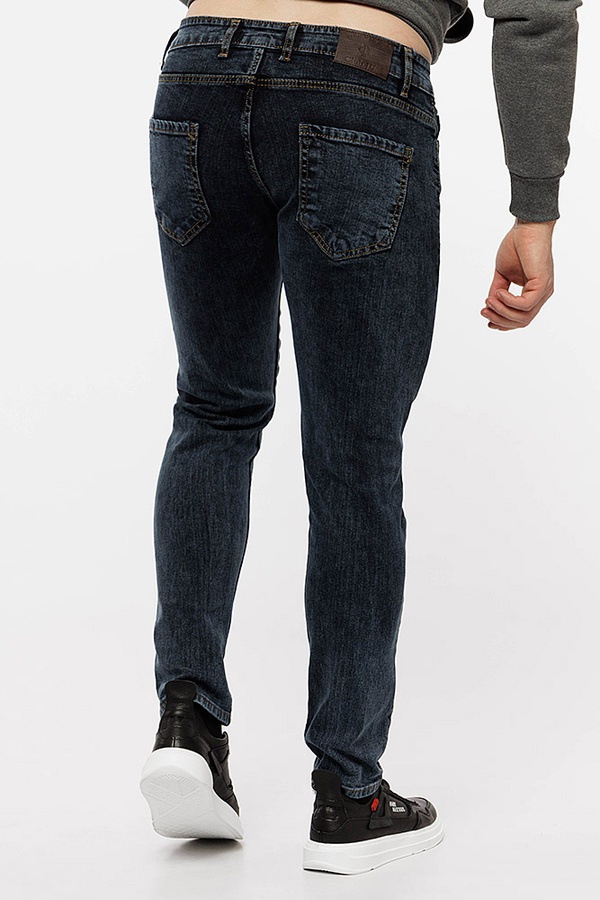 Чоловічі джинси 56 колір темно-синій ЦБ-00203809 SKT000874786 фото