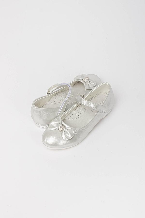 Туфлі на дівчинку колір срібний ЦБ-00169121 SKT000567054 фото