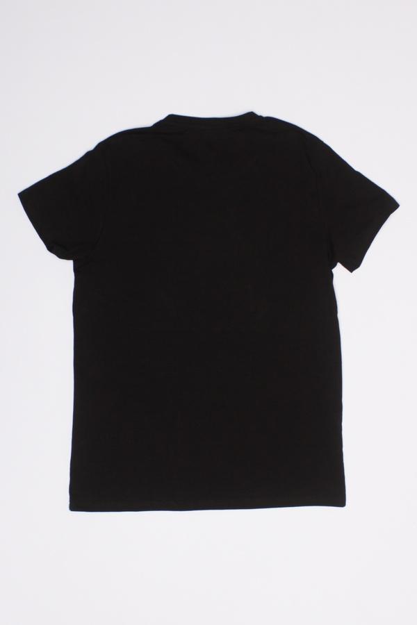Чоловіча футболка 46 колір чорний ЦБ-00192854 SKT000850454 фото